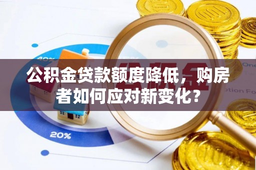 酉阳公积金贷款额度降低，购房者如何应对新变化？