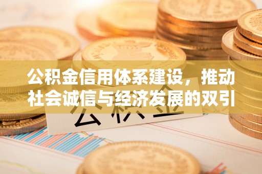 酉阳公积金信用体系建设，推动社会诚信与经济发展的双引擎