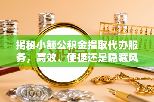 酉阳揭秘小额公积金提取代办服务，高效、便捷还是隐藏风险？