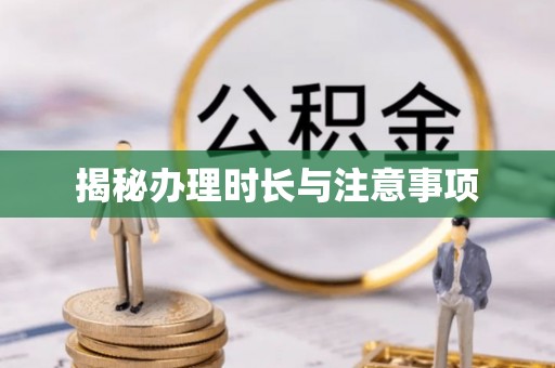 酉阳揭秘办理时长与注意事项