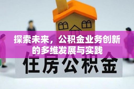 酉阳探索未来，公积金业务创新的多维发展与实践