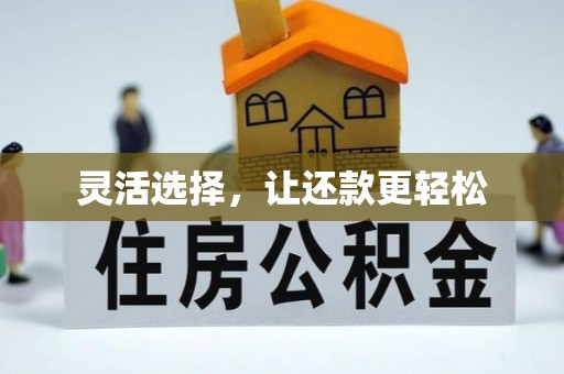 酉阳灵活选择，让还款更轻松