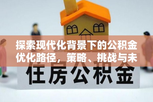 酉阳探索现代化背景下的公积金优化路径，策略、挑战与未来展望