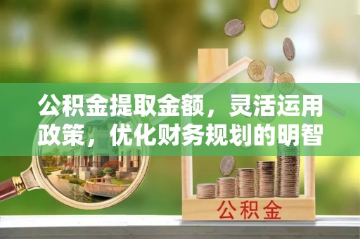 酉阳公积金提取金额，灵活运用政策，优化财务规划的明智选择