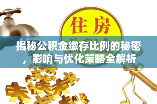 酉阳揭秘公积金缴存比例的秘密，影响与优化策略全解析