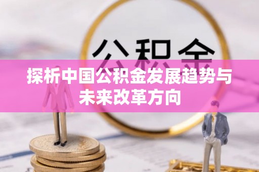酉阳探析中国公积金发展趋势与未来改革方向