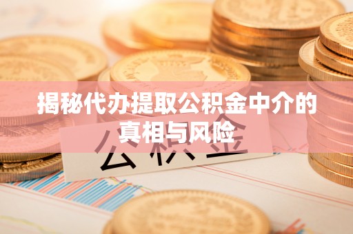 酉阳揭秘代办提取公积金中介的真相与风险