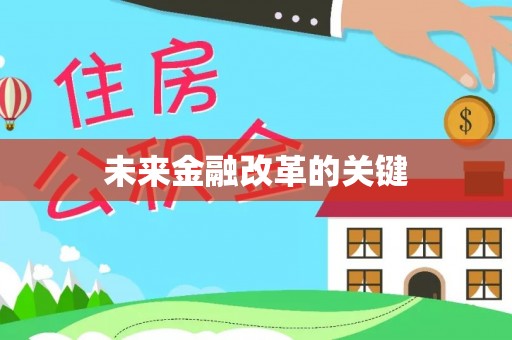 酉阳未来金融改革的关键