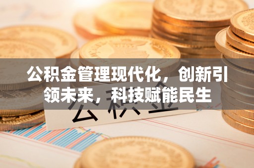 酉阳公积金管理现代化，创新引领未来，科技赋能民生