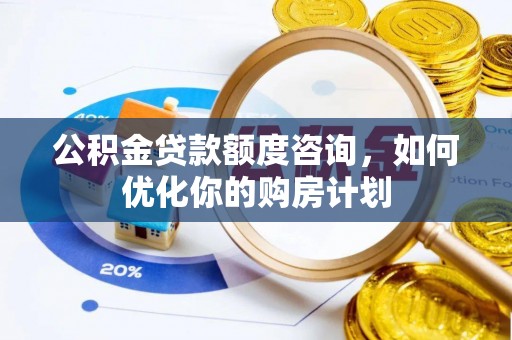 酉阳公积金贷款额度咨询，如何优化你的购房计划