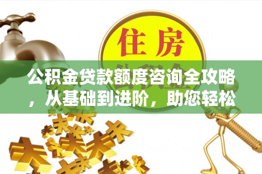 酉阳公积金贷款额度咨询全攻略，从基础到进阶，助您轻松掌握关键要点