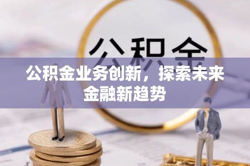 酉阳公积金业务创新，探索未来金融新趋势