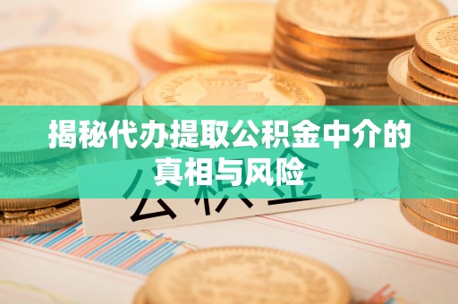 酉阳揭秘代办提取公积金中介的真相与风险
