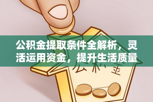 酉阳公积金提取条件全解析，灵活运用资金，提升生活质量