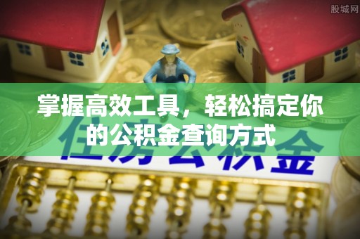 酉阳掌握高效工具，轻松搞定你的公积金查询方式
