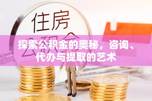 酉阳探索公积金的奥秘，咨询、代办与提取的艺术